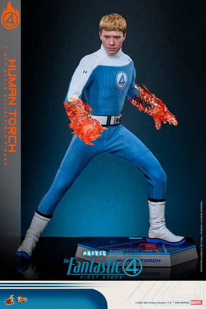 HOT TOYS - The Fantastic Four: First Steps Movie Masterpiece Action Figure 1/6 Human Torch
