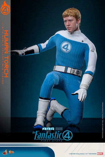 HOT TOYS - The Fantastic Four: First Steps Movie Masterpiece Action Figure 1/6 Human Torch