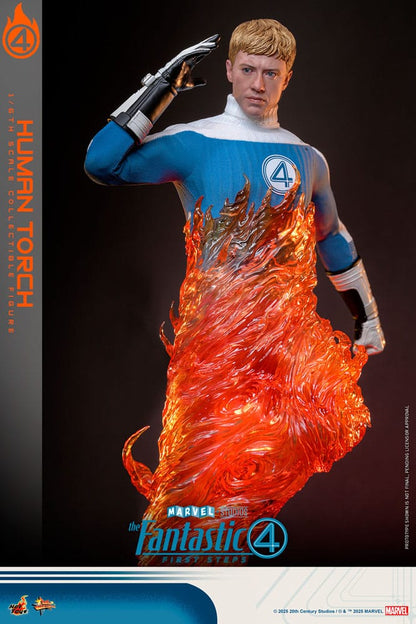 HOT TOYS - The Fantastic Four: First Steps Movie Masterpiece Action Figure 1/6 Human Torch