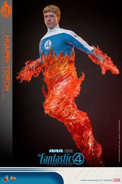 HOT TOYS - The Fantastic Four: First Steps Movie Masterpiece Action Figure 1/6 Human Torch