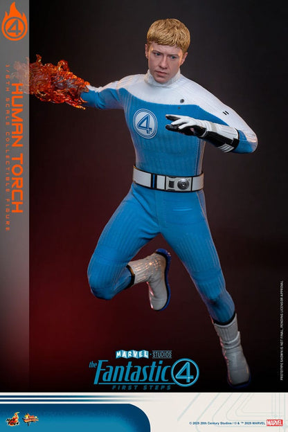 HOT TOYS - The Fantastic Four: First Steps Movie Masterpiece Action Figure 1/6 Human Torch