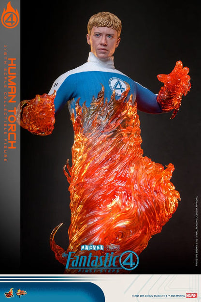 HOT TOYS - The Fantastic Four: First Steps Movie Masterpiece Action Figure 1/6 Human Torch