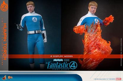 HOT TOYS - The Fantastic Four: First Steps Movie Masterpiece Action Figure 1/6 Human Torch