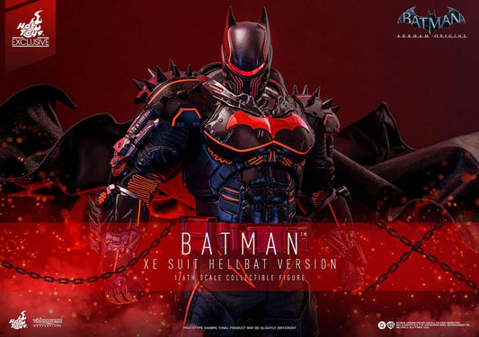 HOT TOYS - Batman Arkham Origins Videogame Masterpiece Action Figure 1/6 XE Suit Hellbat Version Hot Toys Exclusive VGM73