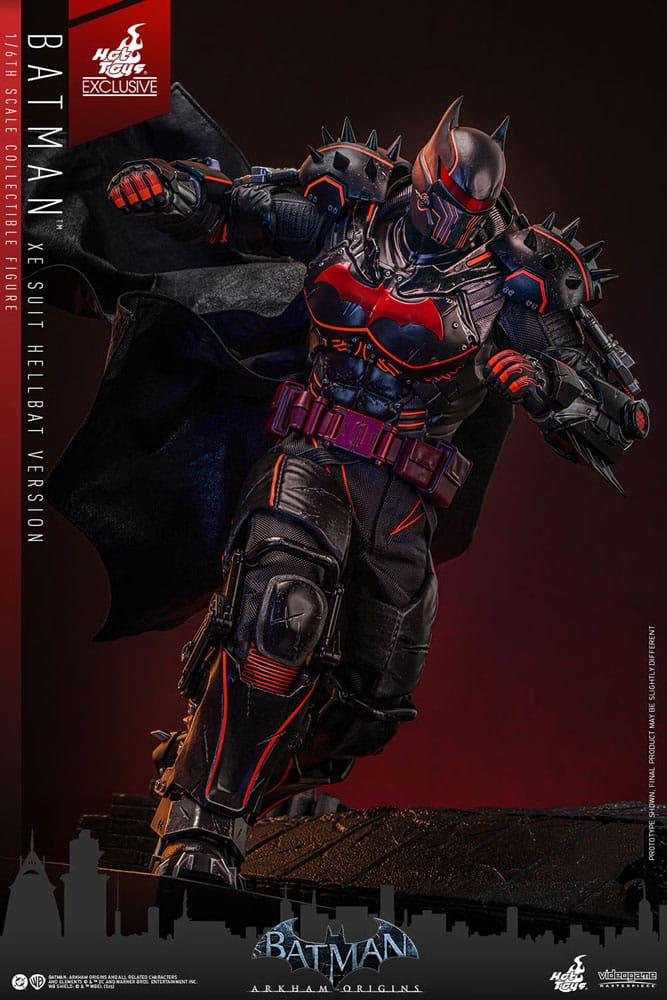 HOT TOYS - Batman Arkham Origins Videogame Masterpiece Action Figure 1/6 XE Suit Hellbat Version Hot Toys Exclusive VGM73