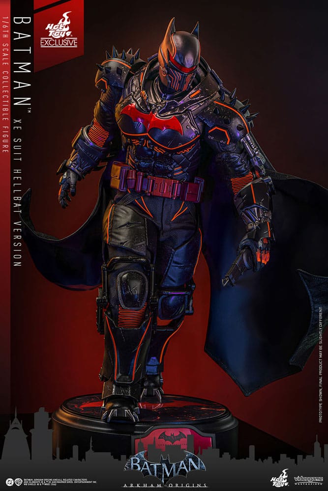 HOT TOYS - Batman Arkham Origins Videogame Masterpiece Action Figure 1/6 XE Suit Hellbat Version Hot Toys Exclusive VGM73