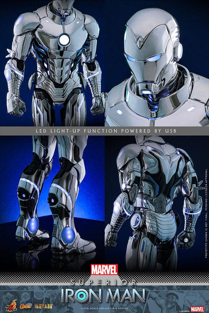 HOT TOYS - Marvel Comic Diecast Masterpiece Action Figure 1/6 Superior Iron Man
