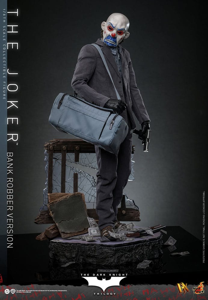 HOT TOYS - The Dark Knight DX Action Figure 1/6 The Joker (Bank Robber Version)