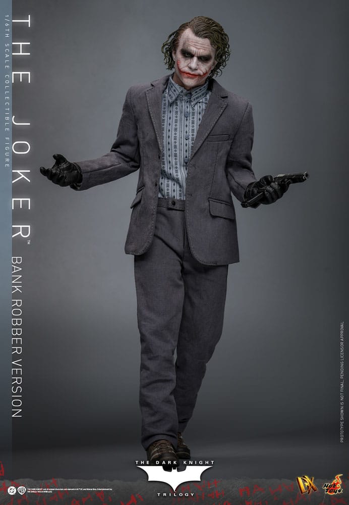 HOT TOYS - The Dark Knight DX Action Figure 1/6 The Joker (Bank Robber Version)
