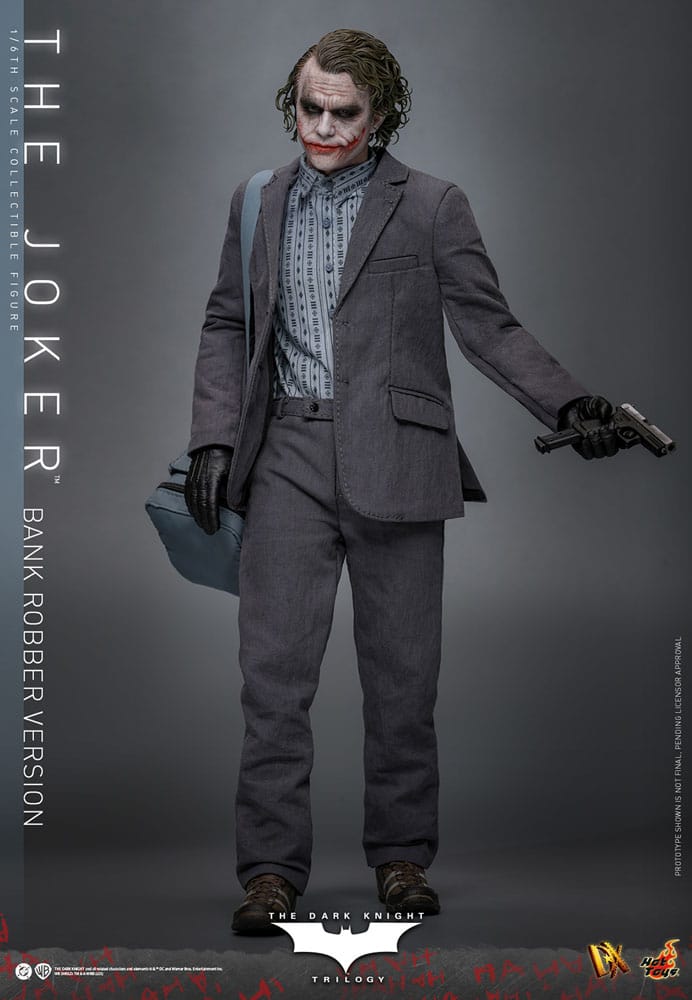 HOT TOYS - The Dark Knight DX Action Figure 1/6 The Joker (Bank Robber Version)