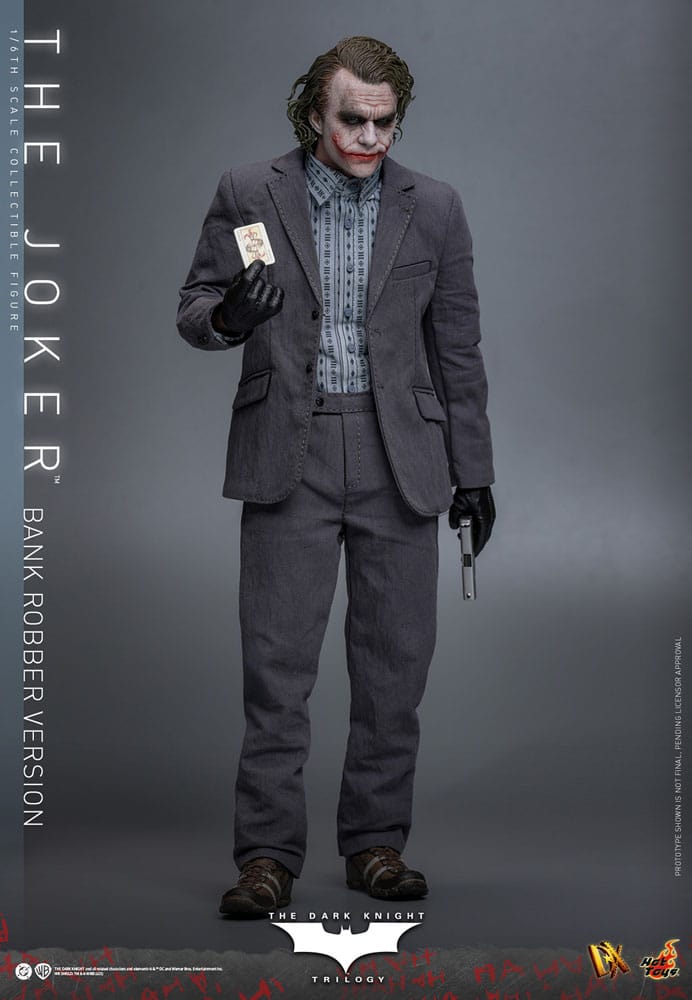 HOT TOYS - The Dark Knight DX Action Figure 1/6 The Joker (Bank Robber Version)
