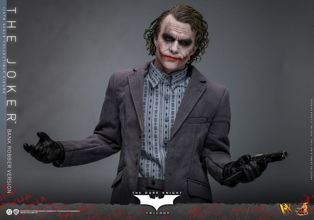 HOT TOYS - The Dark Knight DX Action Figure 1/6 The Joker (Bank Robber Version)