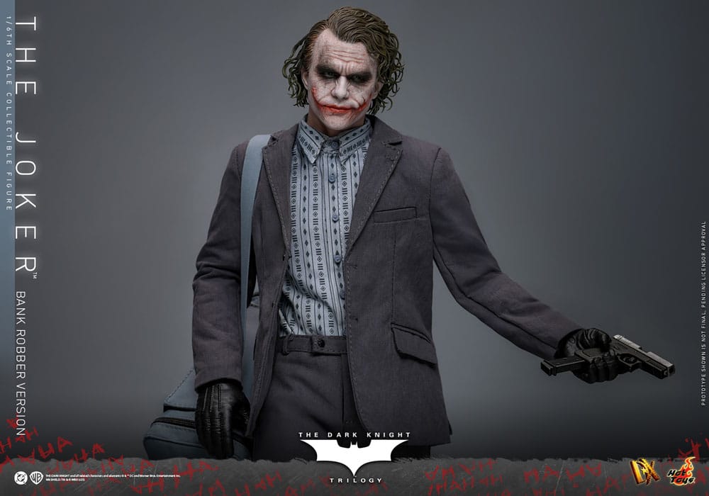 HOT TOYS - The Dark Knight DX Action Figure 1/6 The Joker (Bank Robber Version)