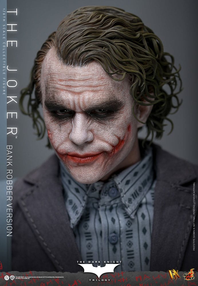 HOT TOYS - The Dark Knight DX Action Figure 1/6 The Joker (Bank Robber Version)