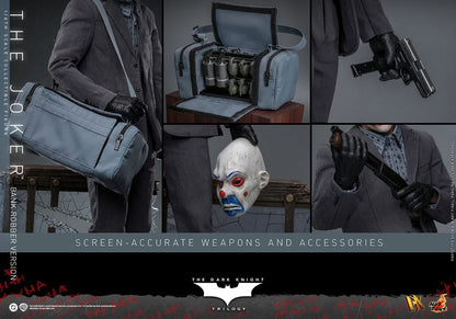 HOT TOYS - The Dark Knight DX Action Figure 1/6 The Joker (Bank Robber Version)