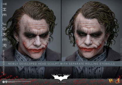 HOT TOYS - The Dark Knight DX Action Figure 1/6 The Joker (Bank Robber Version)