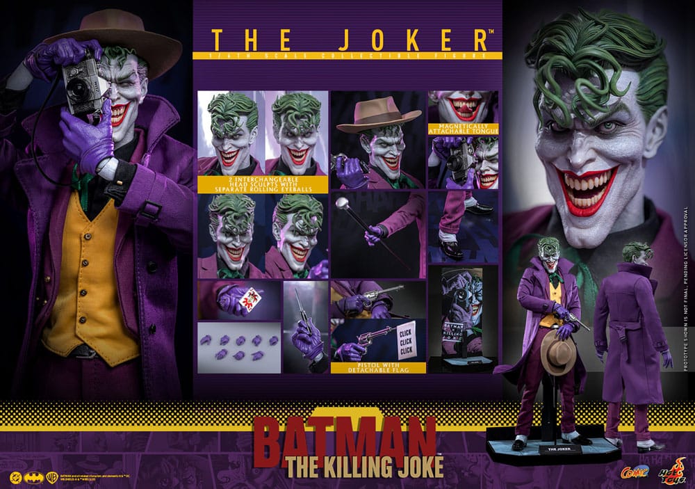 HOT TOYS - Batman: The Killing Joke Action Figure 1/6 The Joker  CMS028
