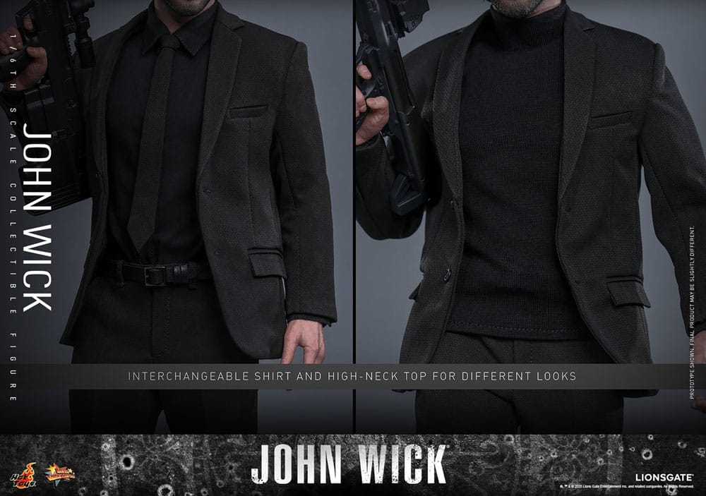 HOT TOYS - John Wick Movie Masterpiece Action Figure 1/6 John Wick