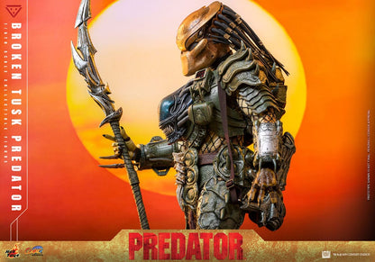 HOT TOYS - Alien vs. Predator Comic Masterpiece Action Figure 1/6 Broken Tusk Predator