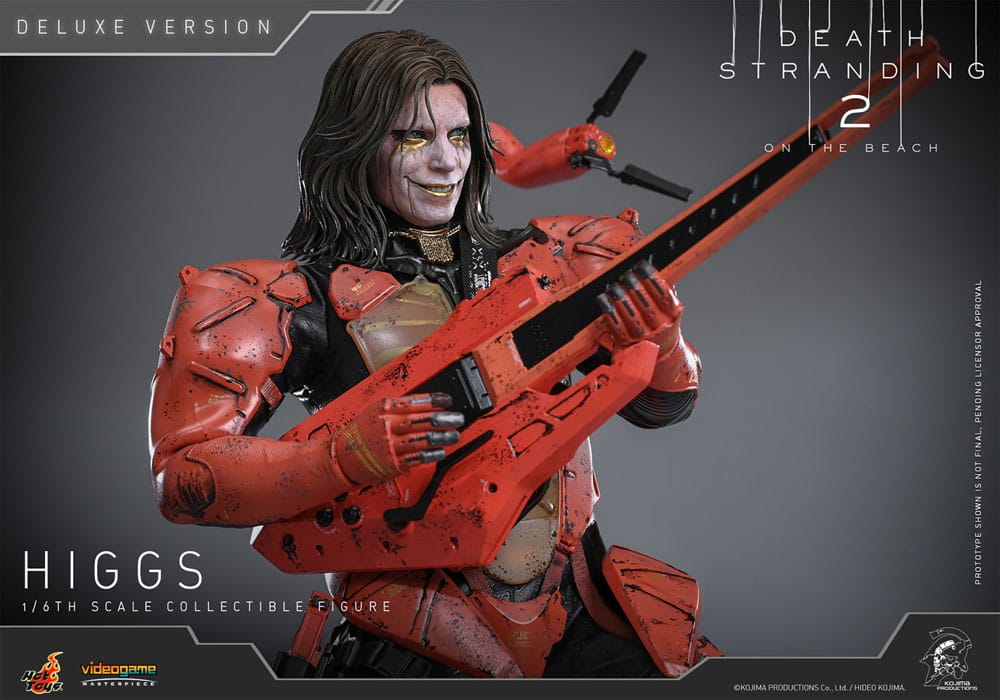 HOT TOYS - Death Stranding 2: On the Beach Videogame Masterpiece Action Figure 1/6 Higgs (Deluxe Version)