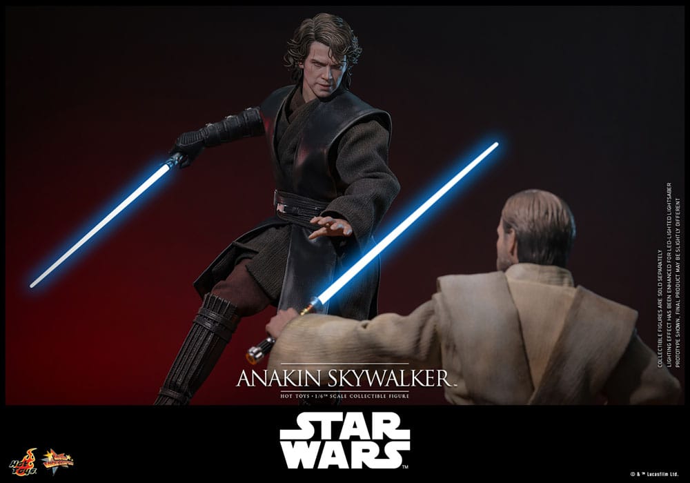 HOT TOYS - Star Wars: Episode III - Revenge of the Sith Movie Masterpiece Action Figure 1/6 Anakin Skywalker 31