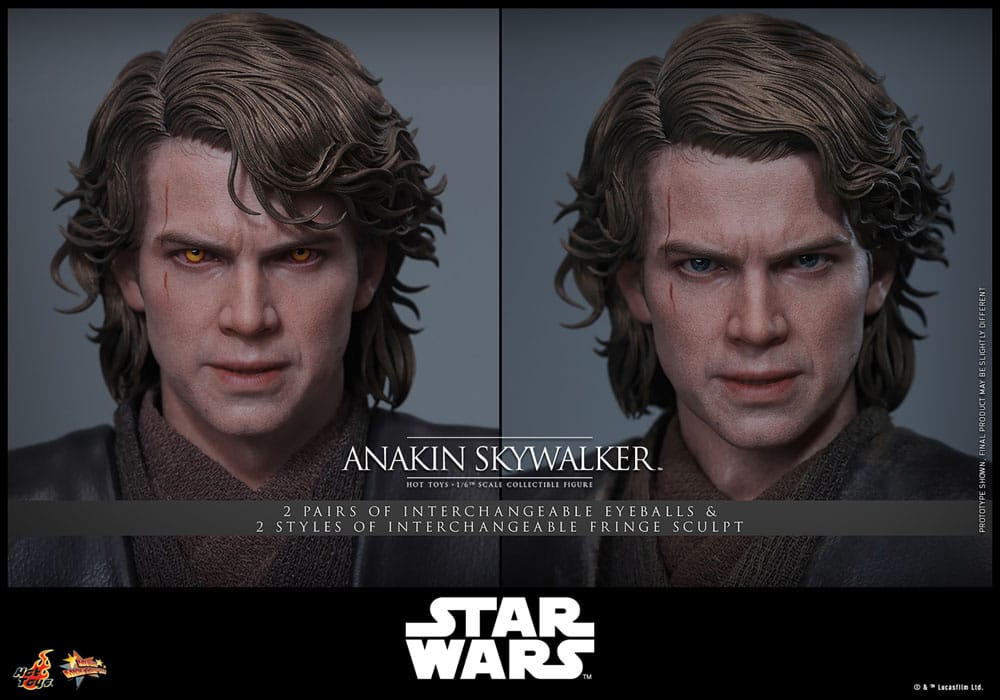 HOT TOYS - Star Wars: Episode III - Revenge of the Sith Movie Masterpiece Action Figure 1/6 Anakin Skywalker 31