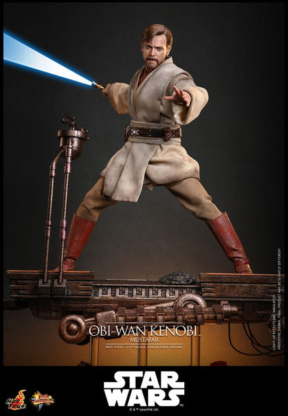 HOT TOYS - Star Wars: Episode III - Revenge of the Sith Movie Masterpiece Action Figure 1/6  MMS843Obi-Wan Kenobi (Mustafar)