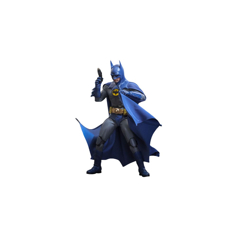 HOT TOYS - The Flash Movie Masterpiece Action Figure 1/6 Batman (Blue & Grey Suit) Limited Edition Hot Toys Exclusive  MMS834