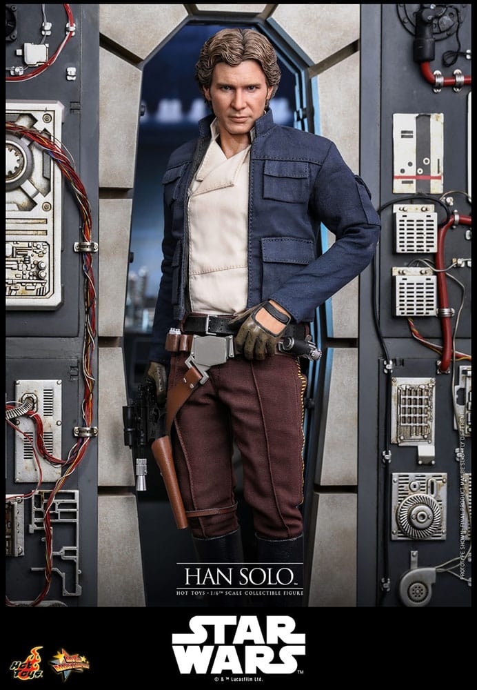 HOT TOYS - Star Wars Episode V Movie Masterpiece Action Figure 1/6 Han