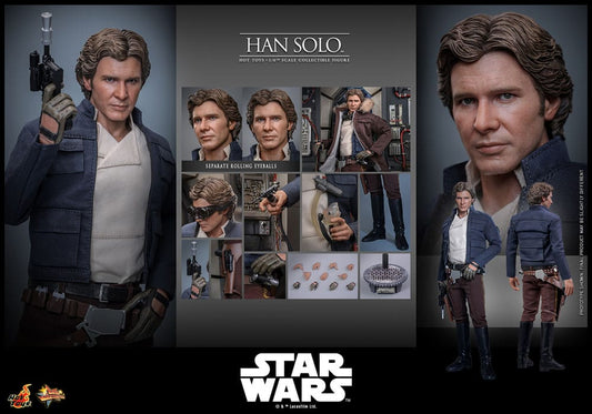 HOT TOYS - Star Wars Episode V Movie Masterpiece Action Figure 1/6 Han