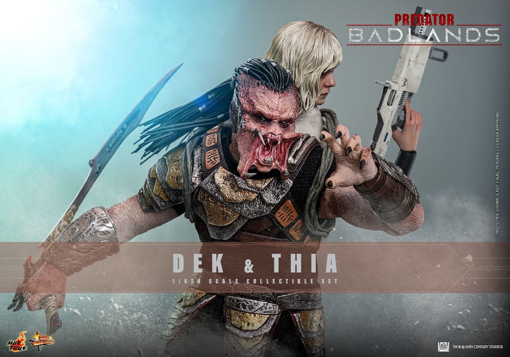 HOT TOYS - Predator: Badlands Movie Masterpiece Action Figure 1/6 Dek & Thia