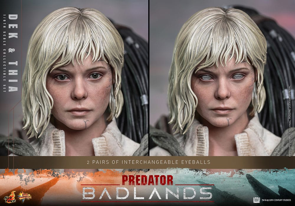 HOT TOYS - Predator: Badlands Movie Masterpiece Action Figure 1/6 Dek & Thia