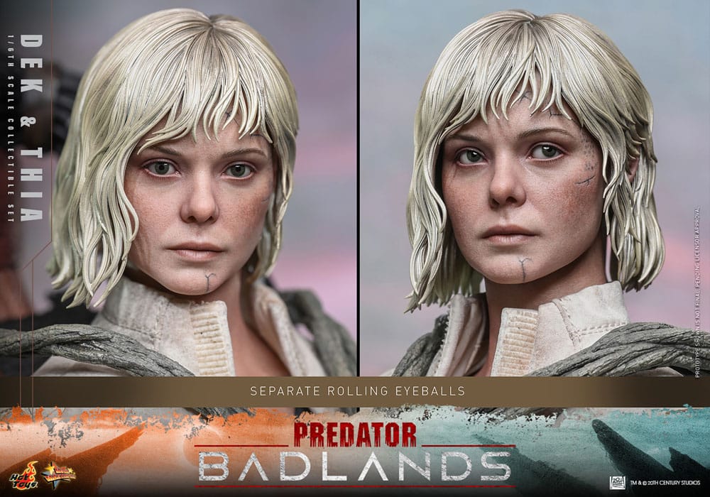HOT TOYS - Predator: Badlands Movie Masterpiece Action Figure 1/6 Dek & Thia