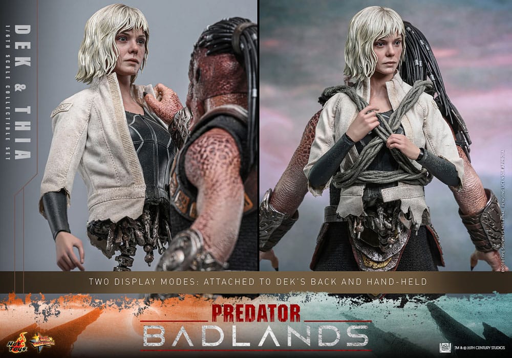HOT TOYS - Predator: Badlands Movie Masterpiece Action Figure 1/6 Dek & Thia