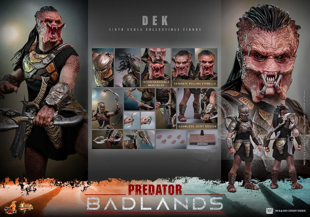 HOT TOYS - Predator: Badlands Movie Masterpiece Action Figure 1/6 Dek