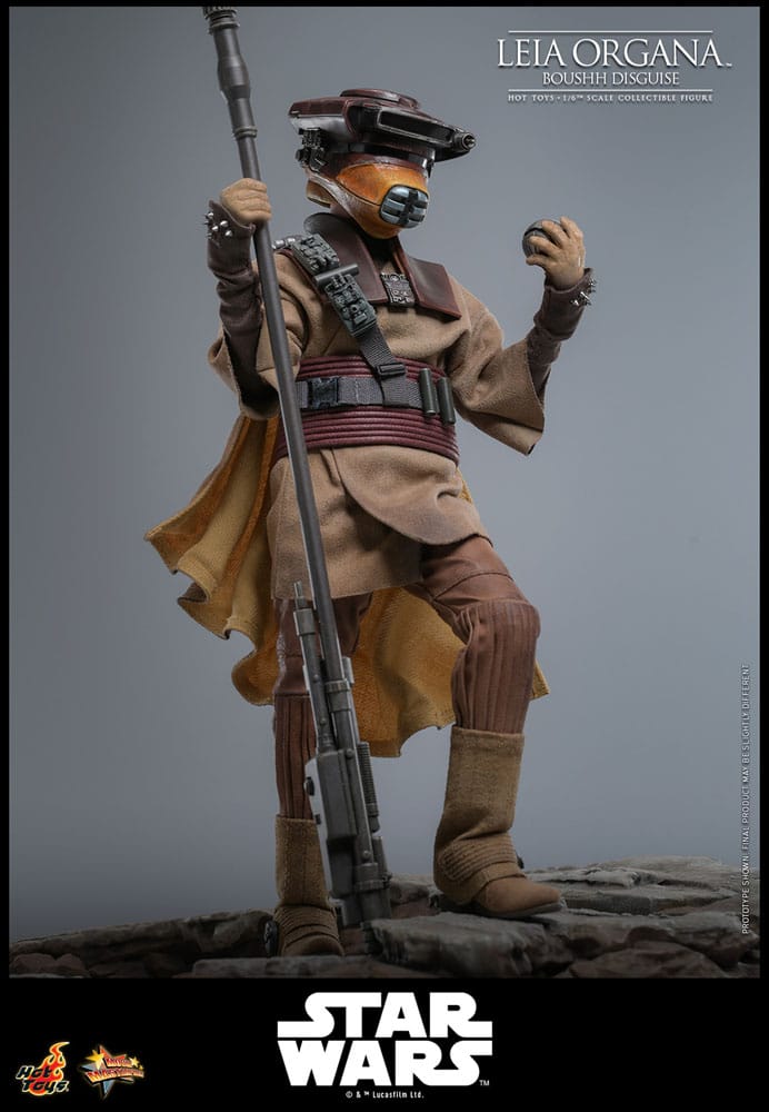 HOT TOYS - Star Wars Episode VI Movie Masterpiece Action Doll 1/6 Leia Organa (Boushh Disguise)