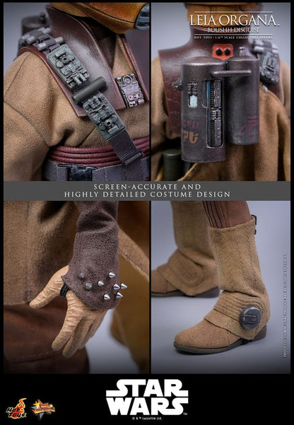 HOT TOYS - Star Wars Episode VI Movie Masterpiece Action Doll 1/6 Leia Organa (Boushh Disguise)
