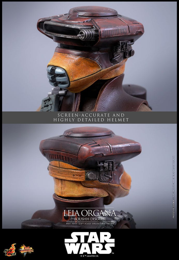 HOT TOYS - Star Wars Episode VI Movie Masterpiece Action Doll 1/6 Leia Organa (Boushh Disguise)