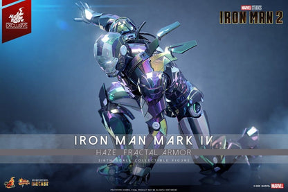 HOT TOYS - Iron Man 2 Action Figure 1/6 Iron Man Mark IV (Haze Fractal Armor)   MMS855-D79
