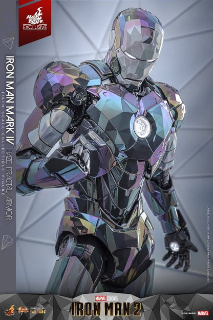 HOT TOYS - Iron Man 2 Action Figure 1/6 Iron Man Mark IV (Haze Fractal Armor)   MMS855-D79
