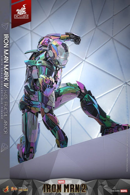 HOT TOYS - Iron Man 2 Action Figure 1/6 Iron Man Mark IV (Haze Fractal Armor)   MMS855-D79