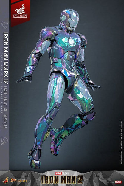 HOT TOYS - Iron Man 2 Action Figure 1/6 Iron Man Mark IV (Haze Fractal Armor)   MMS855-D79