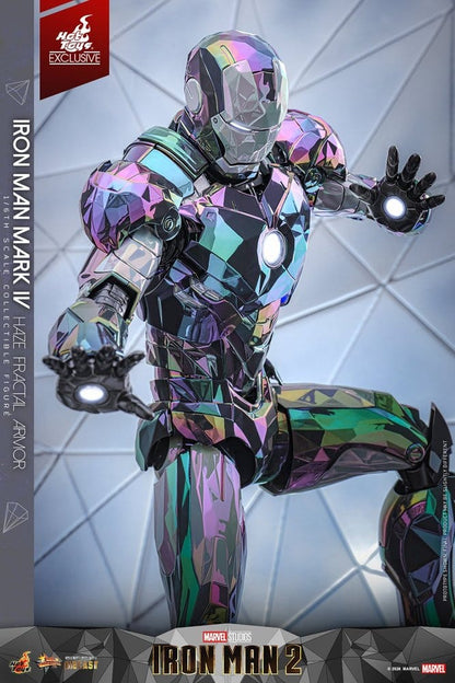 HOT TOYS - Iron Man 2 Action Figure 1/6 Iron Man Mark IV (Haze Fractal Armor)   MMS855-D79
