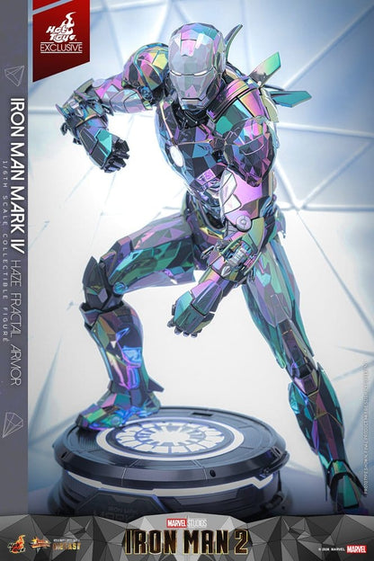 HOT TOYS - Iron Man 2 Action Figure 1/6 Iron Man Mark IV (Haze Fractal Armor)   MMS855-D79