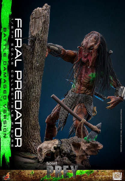 HOT TOYS - Prey Action Figure 1/6 Feral Predator (Battle Damaged Version)