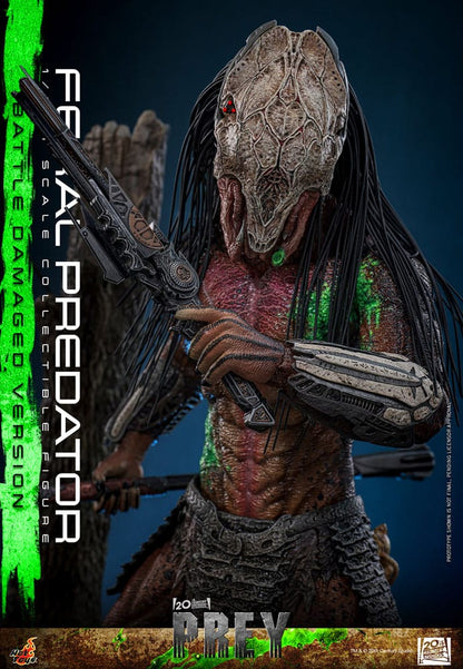 HOT TOYS - Prey Action Figure 1/6 Feral Predator (Battle Damaged Version)