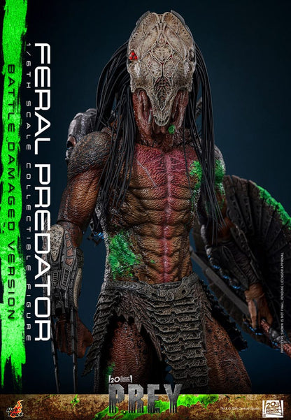 HOT TOYS - Prey Action Figure 1/6 Feral Predator (Battle Damaged Version)