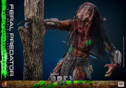 HOT TOYS - Prey Action Figure 1/6 Feral Predator (Battle Damaged Version)