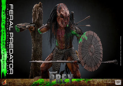 HOT TOYS - Prey Action Figure 1/6 Feral Predator (Battle Damaged Version)