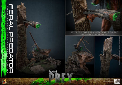 HOT TOYS - Prey Action Figure 1/6 Feral Predator (Battle Damaged Version)